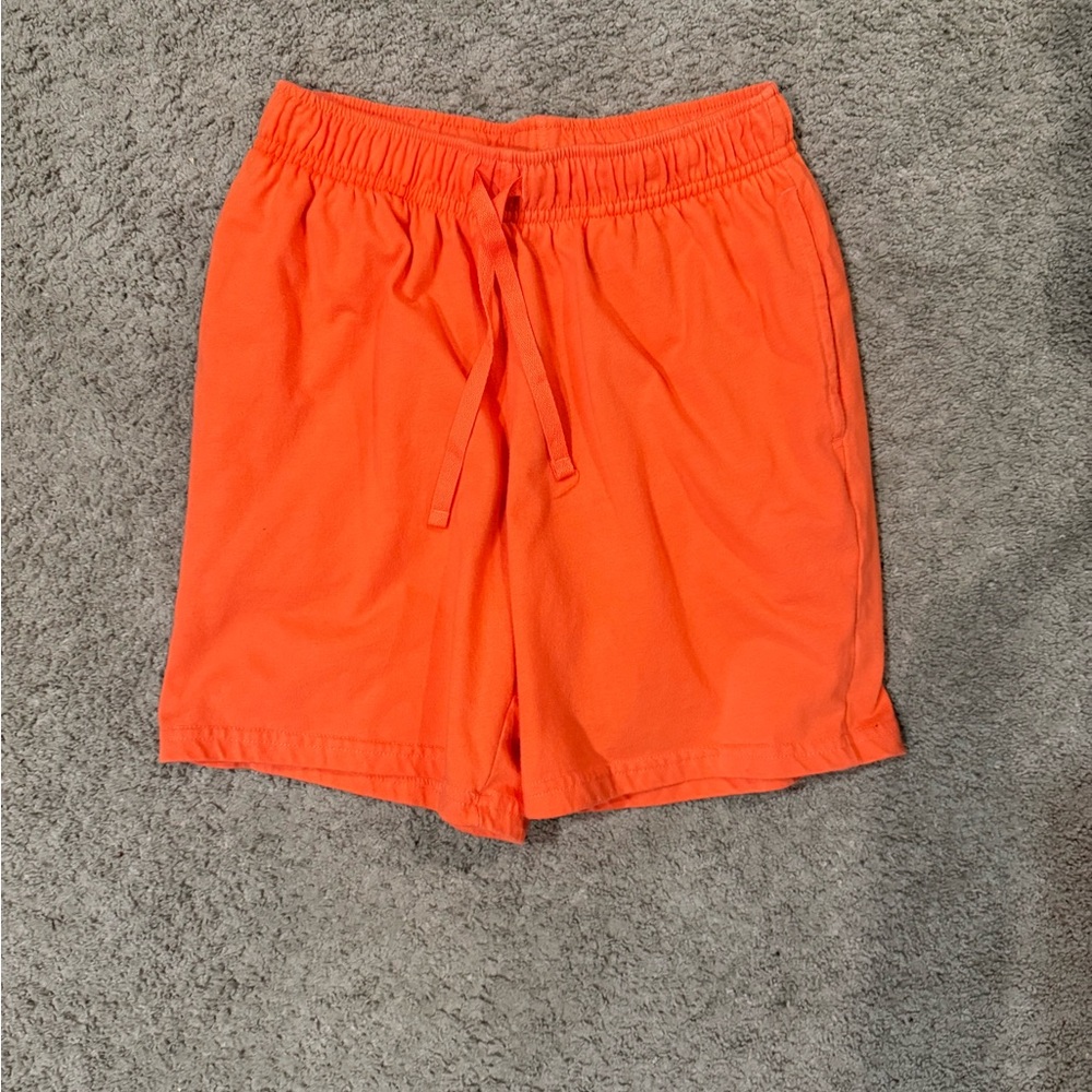 🌼5/$10🌼Cat & Jack Navy Astronaut Tee and Orange Shorts Set size 10/12 - Picture 2 of 5